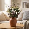 Bouquet d'Eucalyptus Artificiel Vert et Rouge 39 cm | Floristik24.fr