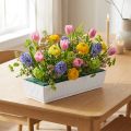 Plateau pour mousse florale humide en plastique blanc 23 x 8 x 4,5 cm - Lot de 10 | Floristik24.fr