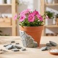 Mosaïques naturelles grises 1 kg pour décoration et loisirs créatifs | Floristik24.fr