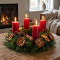 Fleurs séchées Repens Rosette 7-9 cm avec tige - Lot de 25 | Floristik24.fr