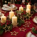 Étoiles dorées pailletées 4,5 cm – Lot de 120 pour décoration de table et projets créatifs | Floristik24.fr