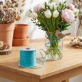 Fil décoratif en papier turquoise 50 m | Floristik24.fr