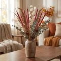 Lot de 100 roseaux décoratifs séchés couleur Erika, 73 cm | Floristik24.fr