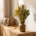Bouquet DIY en fleurs séchées jaunes et naturelles pour décoration intérieure | Floristik24.fr