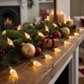 Lumineuse guirlande LED intérieure à piles avec minuteur - 50 LEDs, 4,9 m | Floristik24.fr