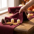 Ruban de feutrine en laine, rouge foncé, 15 cm x 5 m, pour la décoration et les loisirs créatifs | Floristik24.fr