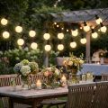 Luminaire guirlande LED avec ampoules sphériques, 735 cm, lumière blanc chaud | Floristik24.fr