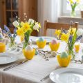 Lot de 20 pots décoratifs jaunes en forme de coquille, Ø9cm | Floristik24.fr