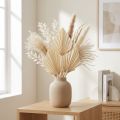 Mini palmes de palmier séchées et blanchies - Lot de 50 | Floristik24.fr