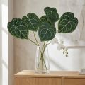 Feuilles Artificielles Anthurium Vertes 96 cm | Floristik24.fr