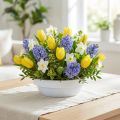 Coupe pour compositions florales en plastique blanc Ø12 cm - Lot de 25 | Floristik24.fr