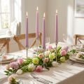Bougies coniques Bougies Wenzel lilas 250/23mm 12 pcs | Floristik24.fr