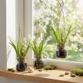 Muguet artificiel en pot H22cm - Déco printanière en lot de 3 | Floristik24.fr