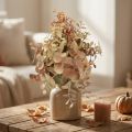 Bouquet décoratif de faux eucalyptus avec boutons, 30 cm | Floristik24.fr