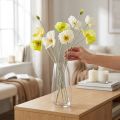 Kunst Mohn en Jaune - Fleurs Artificielles Décoratives 95 cm | Floristik24.fr