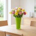 Vase “Fizzy” Ø14,6cm H21cm vert pomme 1 pce | Floristik24.fr
