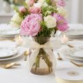 Ruban Organza avec Bordure Tissée 1,5 cm x 50 m - Couleur Crème | Floristik24.fr