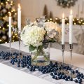Perles décoratives bleu Ø10 mm - Lot de 115 | Floristik24.fr