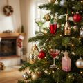 Mini décorations de cocktail à suspendre au sapin de Noël, 14 cm, lot de 6 | Floristik24.fr