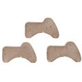 Pieds pour pots de fleurs, rehausseurs pratiques, accessoires pour balcon et terrasse, 7 cm, lot de 3 | Floristik24.fr