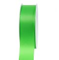 Floristik24 Ruban cadeau et décoration 40mm x 50m vert clair