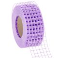 Floristik24 Ruban décoratif ajouré violet 4,5 cm x 10 m pour loisirs créatifs et décoration