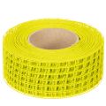 Ruban en maille jaune 4,5 cm pour décoration créative | Floristik24.fr