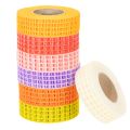 Floristik24 Lot de 7 Rubans en Maille Colorés 3 cm x 10 m