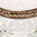 Lot de 4 photophores en verre