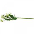 Floristik24 Lys artificiel, décoration florale, plante artificielle, fleur en soie blanche L82cm 3pcs