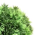 Floristik24 Boule d&#39;herbe boule décorative plantes artificielles vert Ø15cm 1pc