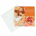 Floristik24 Bon d&#39;achat Rose Orange + enveloppe 1pc