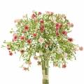 Floristik24 Gypsophile gypsophile artificielle en bouquet rose H28cm 6pcs