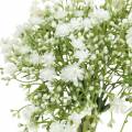 Floristik24 Gypsophile gypsophile artificielle en bouquet blanc H28cm 6pcs