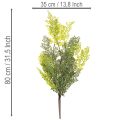 Branche de Fougère Artificielle Fine pour Décoration 80cm | Floristik24.fr