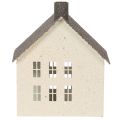 Lanterne Maison en Métal Gris