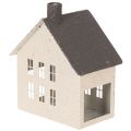 Lanterne Maison en Métal Gris