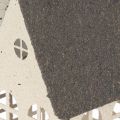 Maison décorative en métal