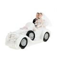 Floristik24 Figurine de mariage couple dans cabriolet 15 cm