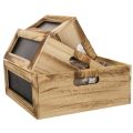 Set de trois caisses en bois