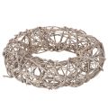 Couronne décorative en bois