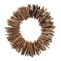 Floristik24 Couronne en bois écorce de bouleau couronne naturelle couronne décorative naturel Ø30cm