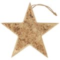 Floristik24 Cintre décoratif décoratif étoiles en bois bois décoratif rustique Ø20cm