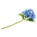 Hortensia bleu fleur artificielle 36cm
