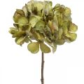 Hortensia artificielle verte fleur artificielle 64cm