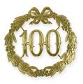 Floristik24 Numéro d&#39;anniversaire 100 en or