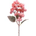 Floristik24 Grande bardane plante artificielle bardane artificielle rouge 52cm