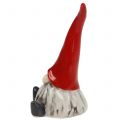 Floristik24 Figurine elfe en céramique 8,5 cm rouge, blanc 1p