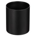 Floristik24 Set de 4 bougeoirs magnétiques en métal noir mat pour bougies de 3,4 cm