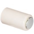 Lot de 4 porte-bougies en métal magnétique crème, diamètre 25 mm | Floristik24.fr